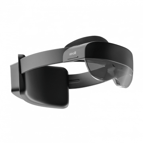 Photo of the Stroll Virtual Reality Device headset
